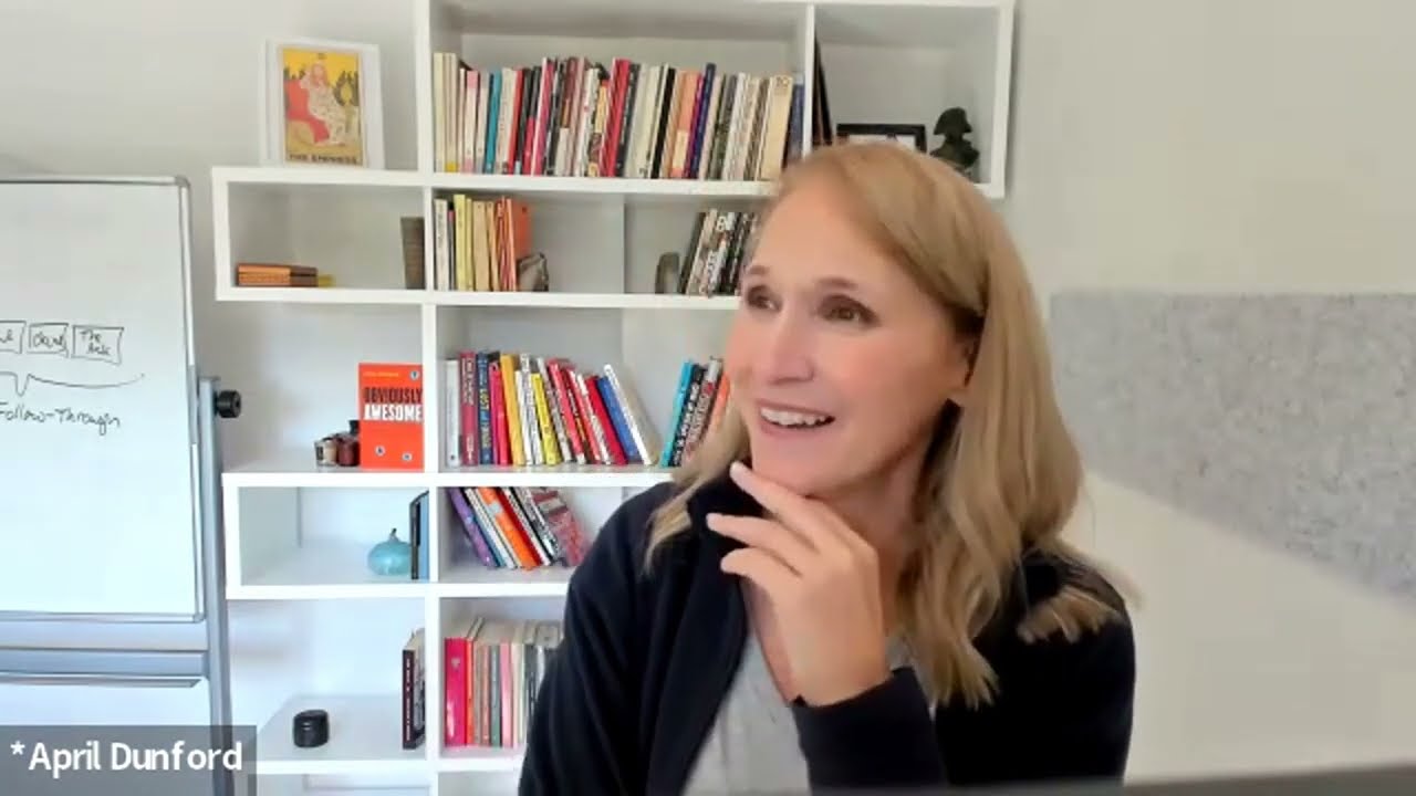 Obviously Awesome w/ April Dunford - YouTube