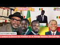 Le prof franklin nyamsi analyse le discours du president elu du senegal bassirou diomaye faye