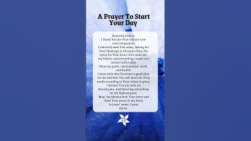 Thumbnail of This Simple Prayer Will Make Your Morning Better | A Morning Prayer For Today