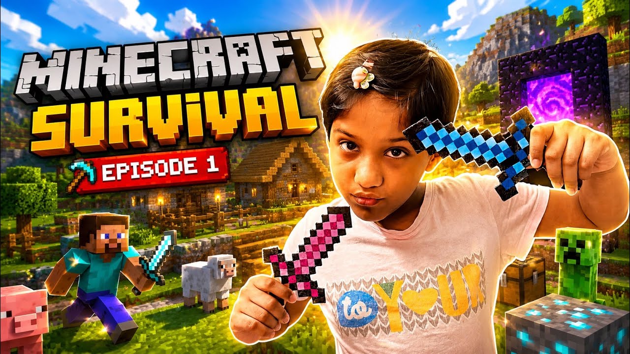I Survived 100 Days in Minecraft 😱🔥 | Ultimate Survival Challenge ...