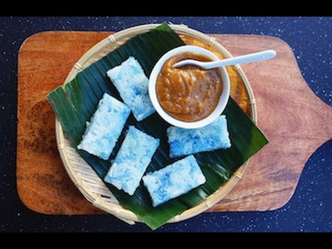 Kuih Pulut Tekan (Pulut Tai Tai) - YouTube