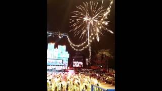 Fireworks display at Israeli Independence Day 2015