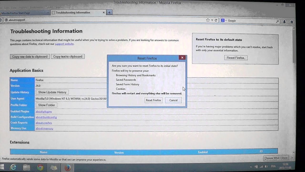 Fixit How To Reset Firefox Browser In Windows YouTube Fixit How To Reset Firefox Browser In Windows Youtube