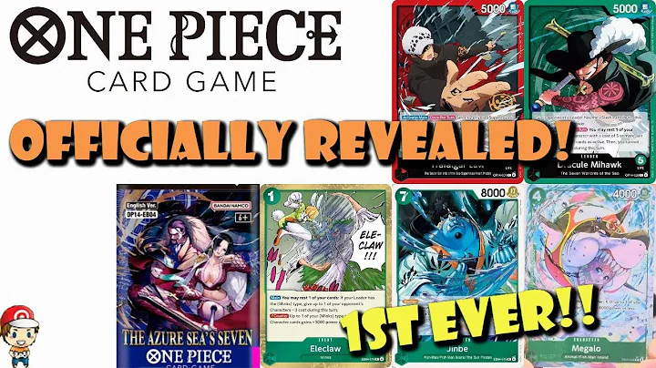 1st Ever Double Set Officially Revealed! 1st EVER EB-04 Reveals! OP-14! (One Piece TCG News)