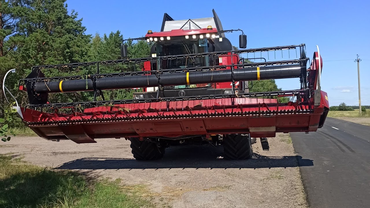 Ввод в эксплуатацию нового комбайна GS12A1 PROFI