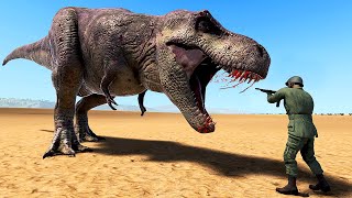 NEW T-Rex Unit Eats an ARMY - Ultimate Epic Battle Simulator 2 screenshot 1