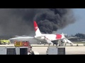 Dynamic Airline catches fire