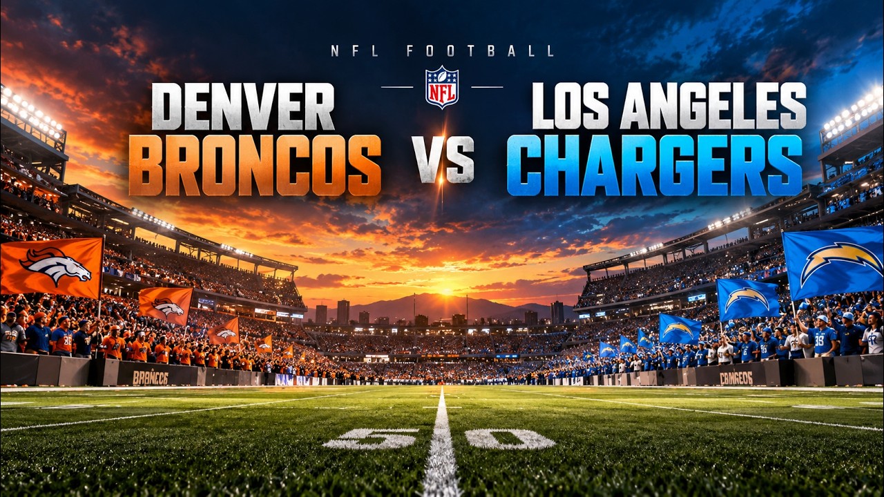 Denver Broncos VS Los Angeles Chargers | NFL Game Today