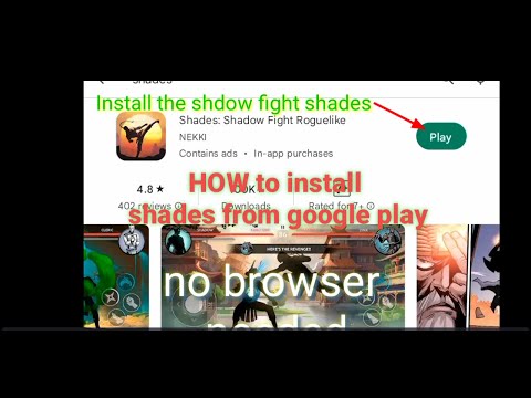 How to install shadow fight 5 or shades from play store. Latest 2023 install in 2 minutes