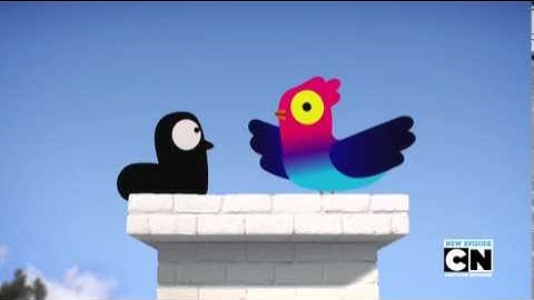 The Amazing World of Gumball The Extras dancing bird