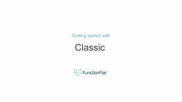 FunctionFox: Classic Platform Overview