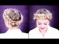 HOW TO HALO/CROWN DUTCH BRAID SHORT HAIR TUTORIAL