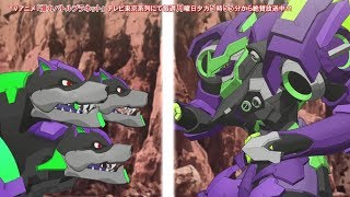 【爆丸バトルプラネット　ショートアニメ】ハウルカー VS アーチュリーン