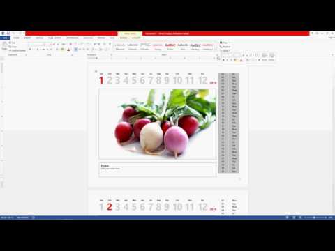 Video: Hoe Maak Je Een Kalender In Word