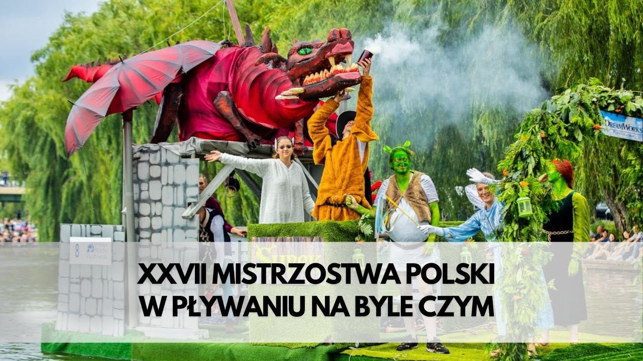 XXVII Mistrzostwa Polski w Pływaniu na Byle Czym w Augustowie - YouTube