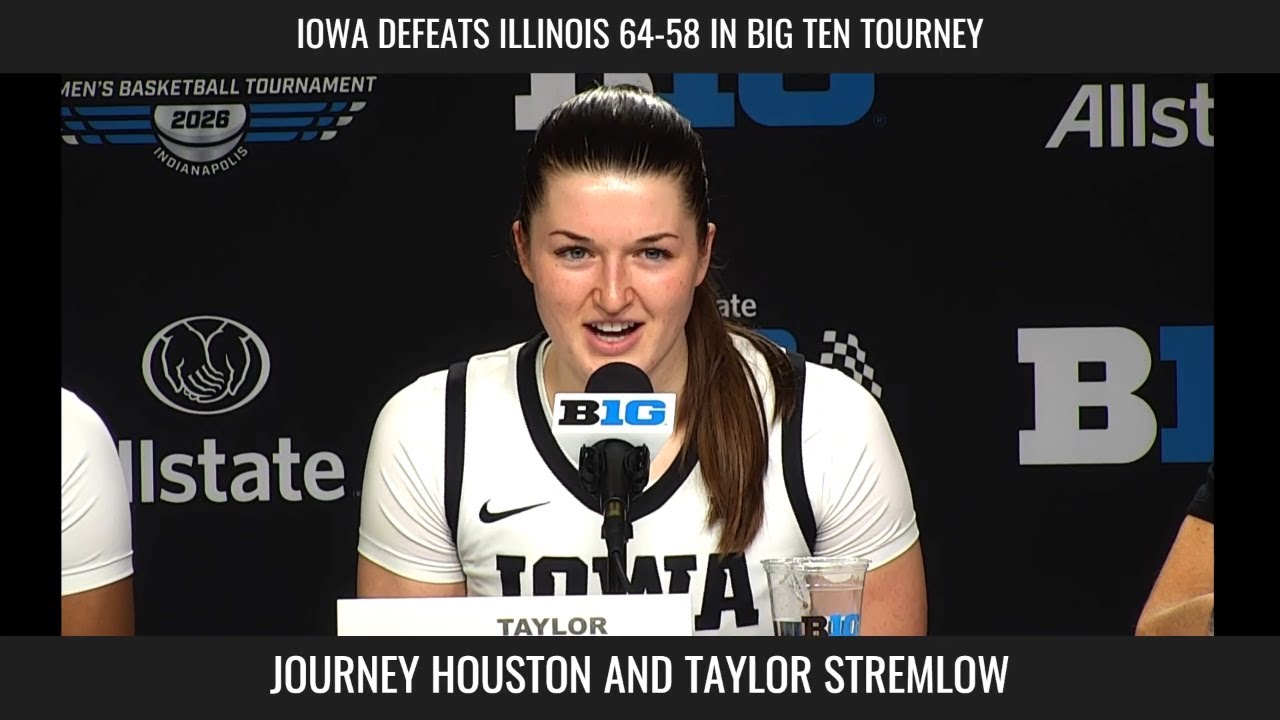 Iowa Hawkeyes Defeat Illinois - Houston And Stremlow