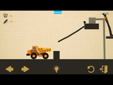 Level 15 Brain Line Truck - Physics Puzzles Android Walkthrough