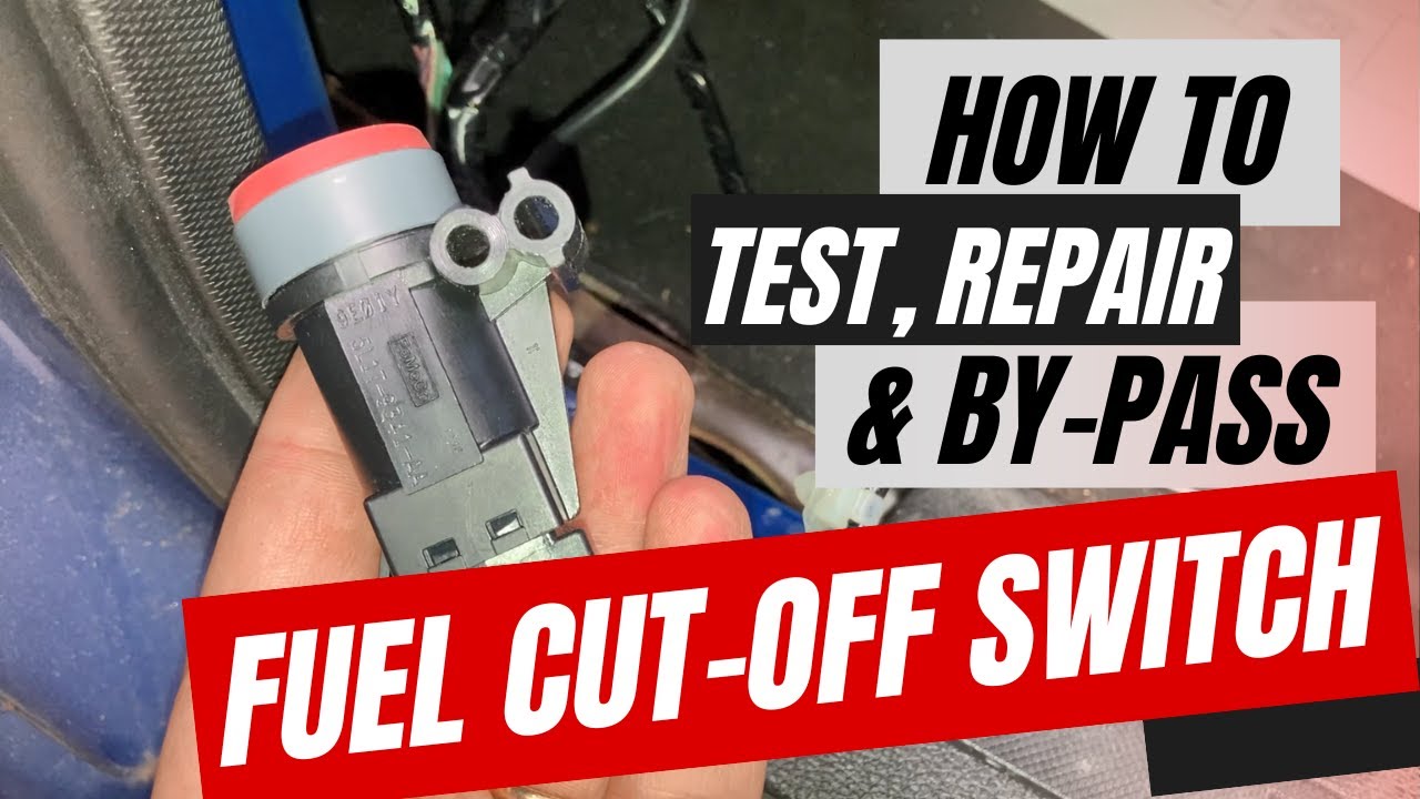 How to Test Fuel Cut-Off Switch | Location, Test, Repair, Bypass or Reset Inertia Switch - YouTube