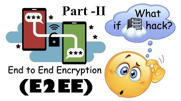 End to End Encryption -E2EE Part II (Defining problem statement )