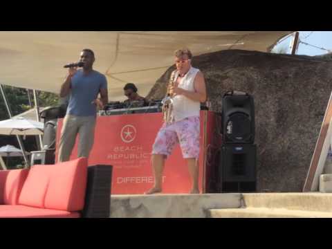 2015 VLADISAX&PATRIC&ABSOLUD Beach Republic Sunday Brunch Koh Samui Thailand
