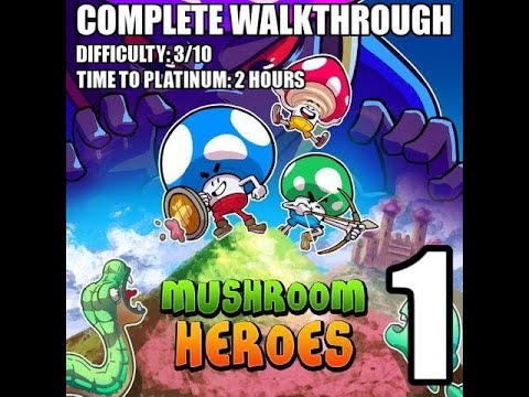 Mushroom Heroes Full Walkthrough (1/2)