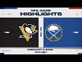 NHL Highlights | Penguins vs. Sabres - February 5, 2026
