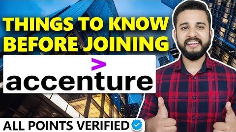 YOU MUST KNOW THESE THINGS BEFORE JOINING ACCENTURE | Interesting Facts about Joining ACCENTURE✅