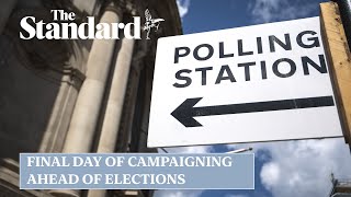 Final day of campaigning begins ahead of Thursday’s local elections