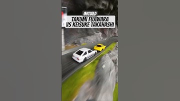 Takumi Fujiwara Vs Keisuke Takahashi - InitialD