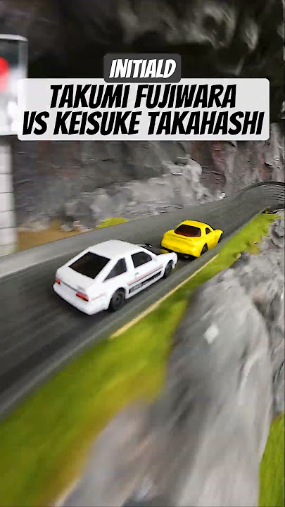 Takumi Fujiwara Vs Keisuke Takahashi - InitialD