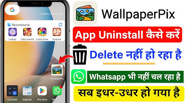 WallpaperPix App Delete Kaise Kare | WallpaperPix Kaise Hataye | How To Uninstall WallpaperPix App