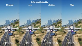 GTA V NaturalVision Evolved Enhanced Motion Blur (Disabled vs Low vs Medium vs High)