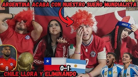Chile vs Argentina 0-1 | Reacciones de Hinchas | Eliminatorias 2025
