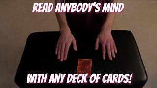 INSANE MIND READING CARD TRICK! | Easy Card Trick Performance/Tutorial screenshot 5
