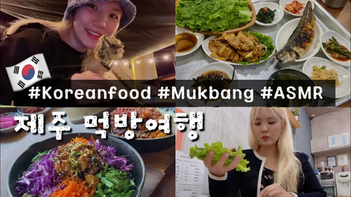 🇰🇷 SUB) 제주맛집 다 뿌심! 뱅디 흙돼지 재연식당 말이 등