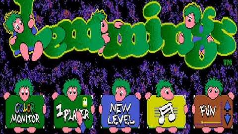 PC-98 Lemmings Music - Tim 4