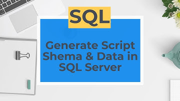 How To Generate Script in SQL Server With Schema⚡Data⚡Generate Script⚡Technology Former