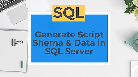 How To Generate Script in SQL Server With Schema & Data || Generate Script || Technology Former