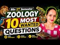 BSc 2nd Semester Zoology Important Questions 2026 Exams 🔥 // Dear Pari
