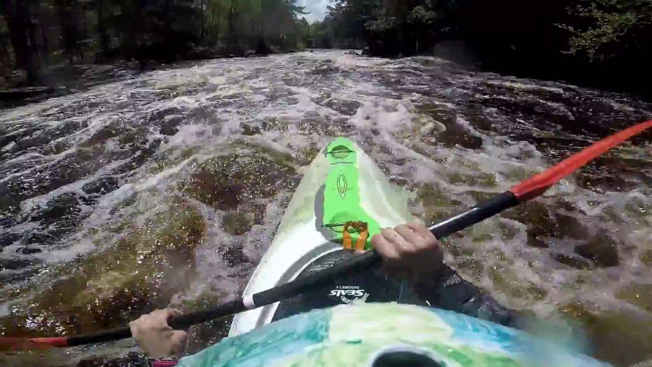 Kayaking Peshtigo River Wisconsin Whitewater YouTube
