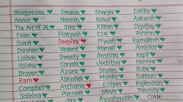 Name Writing ❤️💥 #printhandwriting #handlettering #calligraphy