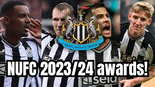 NUFC 2023/24 SEASON REVIEW! Best player, goal and game REVEALED in my AWARDS!