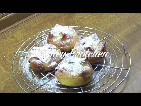 Video: Französische Rosinenbrötchen Kochen