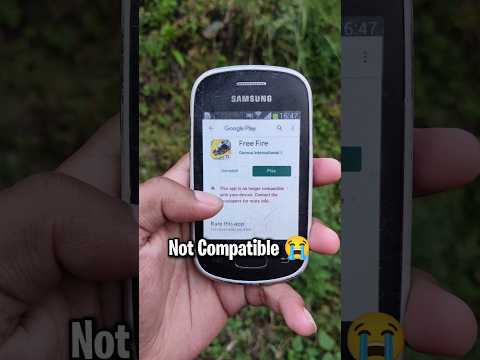 Free Fire Is Not Compatible 😭