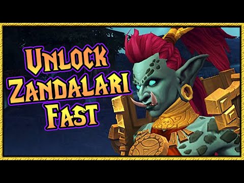 World of Warcraft: Battle for Azeroth - Allied Races - Unlocking Zandalari Trolls!!. 