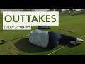 OUTTAKES – every attempt at the Keepy Uppy Challenge