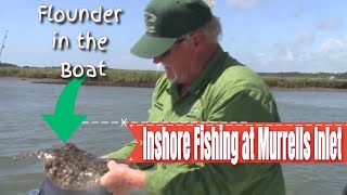 Inshore Fishing at Murrells Inlet in South Carolina, Creeks and Intercoastal Waterway