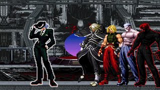 [KOF Mugen] Elegant Orochi vs KOF Boss Team