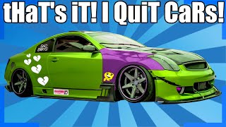 5 Reasons Car Enthusiasts Quit Liking Cars!