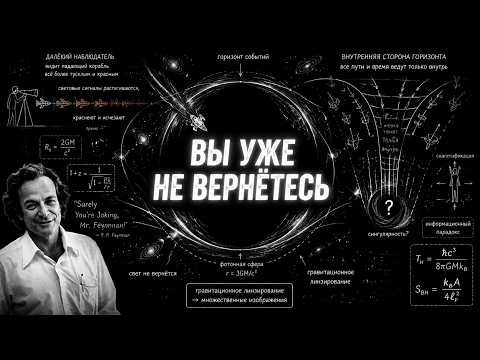 Что На Самом Деле Произойдёт После Падения в Чёрную Дыру?